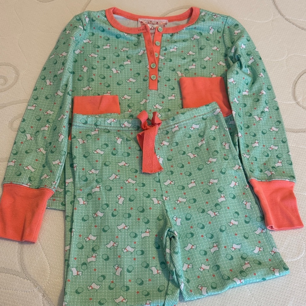 American Girl Doll Kids Pajamas - Kit Kittridge sz M
